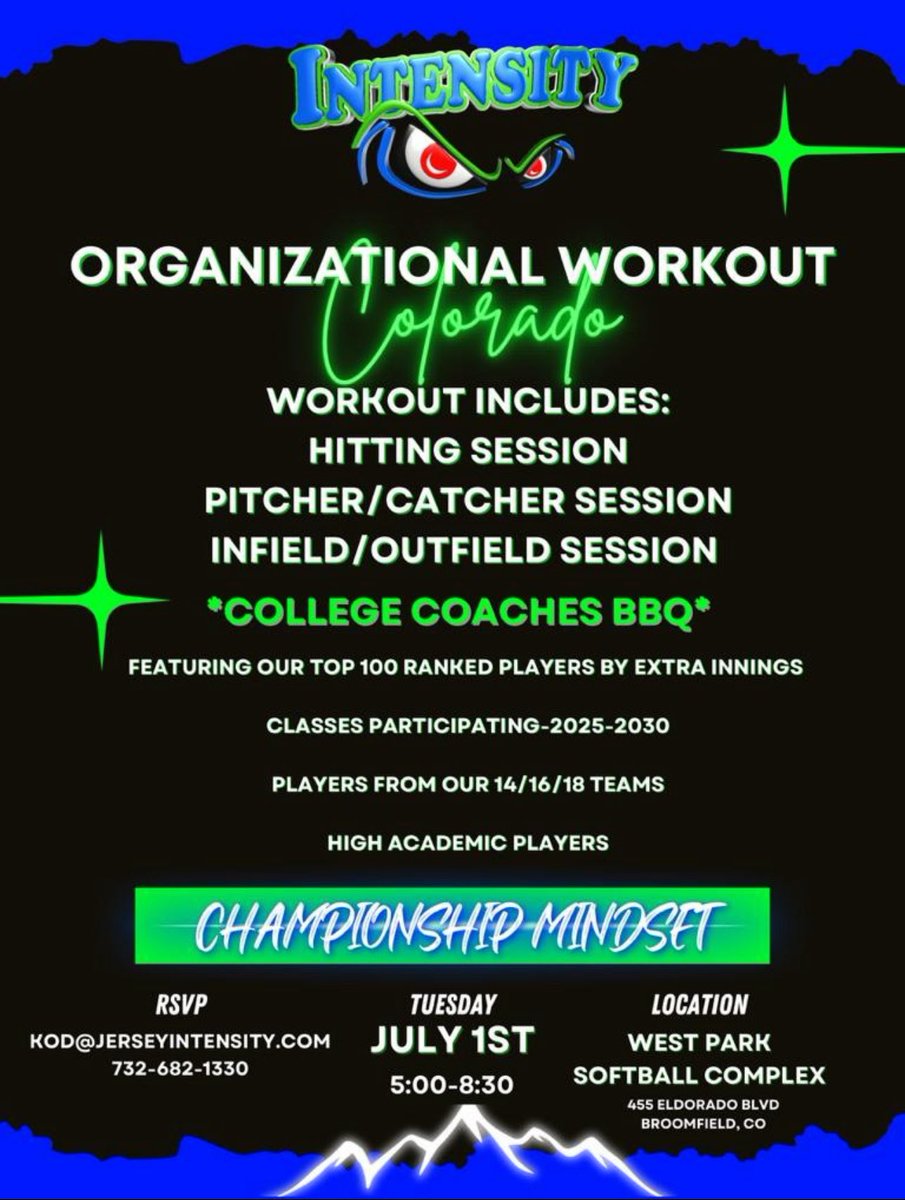 Lauren Myers 2027 (@laurenmyers2027) on Twitter photo Intensity Workout with great food and great players, don’t miss out 💚💙 <a href="/intensitykod/">Kevin ODonnell</a>
<a href="/LLefty18/">Lindsay Leftwich</a> <a href="/boschml/">Michael Bosch</a> <a href="/grayskye26/">Grayson Radcliffe</a> <a href="/KateMalveaux/">Kate Malveaux</a> <a href="/CoachMalveaux/">Chris Malveaux</a> <a href="/coachmegsmith/">Megan Smith Lyon</a> <a href="/c_lyon22/">Corey Lyon</a> <a href="/coachkiwij/">Aquilla Mateen James</a> <a href="/CoachJenSteele/">Jen Steele</a> <a href="/CoachLaurenKarn/">Lauren Karn</a> <a href="/CoachLarissaA/">Larissa Anderson</a> <a href="/Trisha_Ford/">Trisha Ford</a> <a href="/RussHeffley/">Russ Heffley</a> Intensity Workout with great food and great players, don’t miss out 💚💙 <a href="/intensitykod/">Kevin ODonnell</a>
<a href="/LLefty18/">Lindsay Leftwich</a> <a href="/boschml/">Michael Bosch</a> <a href="/grayskye26/">Grayson Radcliffe</a> <a href="/KateMalveaux/">Kate Malveaux</a> <a href="/CoachMalveaux/">Chris Malveaux</a> <a href="/coachmegsmith/">Megan Smith Lyon</a> <a href="/c_lyon22/">Corey Lyon</a> <a href="/coachkiwij/">Aquilla Mateen James</a> <a href="/CoachJenSteele/">Jen Steele</a> <a href="/CoachLaurenKarn/">Lauren Karn</a> <a href="/CoachLarissaA/">Larissa Anderson</a> <a href="/Trisha_Ford/">Trisha Ford</a> <a href="/RussHeffley/">Russ Heffley</a>