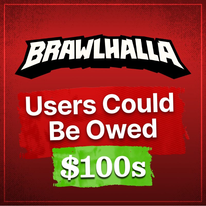 Professional law firm "Class Action" is reportedly SUING Blue Mammoth Games, alleging Brawlhalla's in‑game purchases amount to illegal gambling
Players could be owed HUNDREDS of dollars
#Brawlhalla #BHEsports
