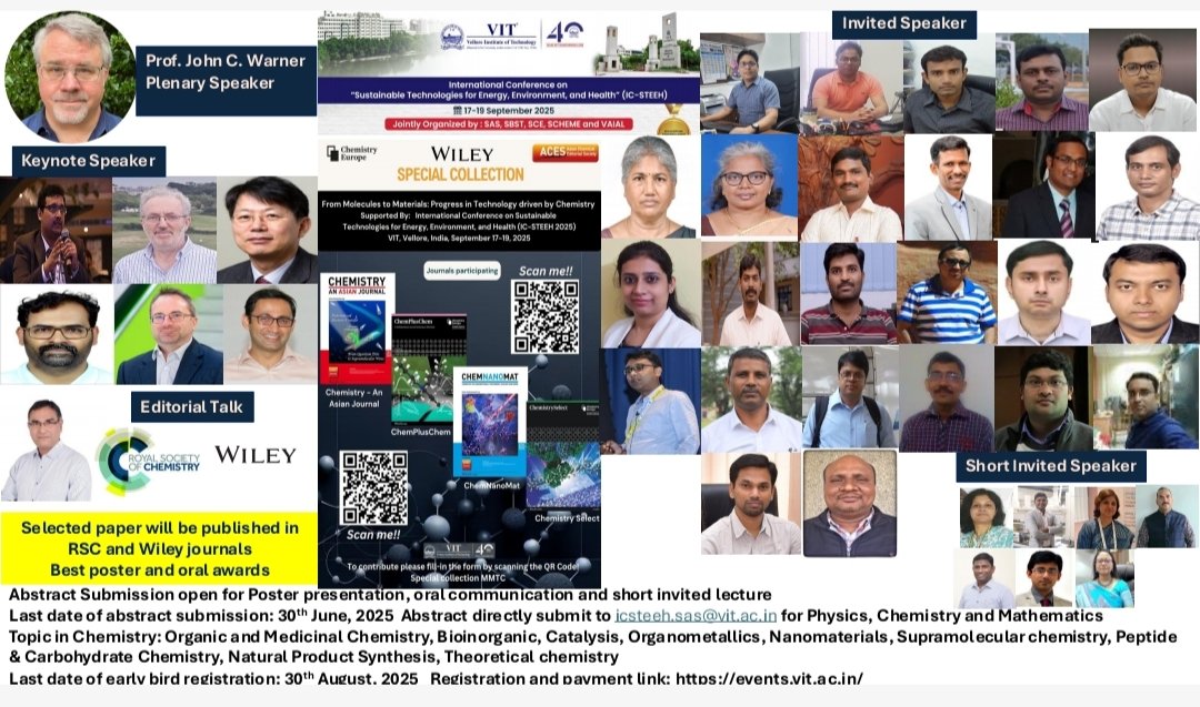Priyankar Paira (@priyankarp11386) on Twitter photo The Speakers list of IC-STEEH is released. Abstract submission till 30th June, 2025
<a href="/jruizum/">José Ruiz López</a> <a href="/rinkuapdu2020/">Rinku Chakrabarty</a> <a href="/SBICofficial/">SBIC</a> <a href="/WileyGlobal/">Wiley</a> The Speakers list of IC-STEEH is released. Abstract submission till 30th June, 2025
<a href="/jruizum/">José Ruiz López</a> <a href="/rinkuapdu2020/">Rinku Chakrabarty</a> <a href="/SBICofficial/">SBIC</a> <a href="/WileyGlobal/">Wiley</a>