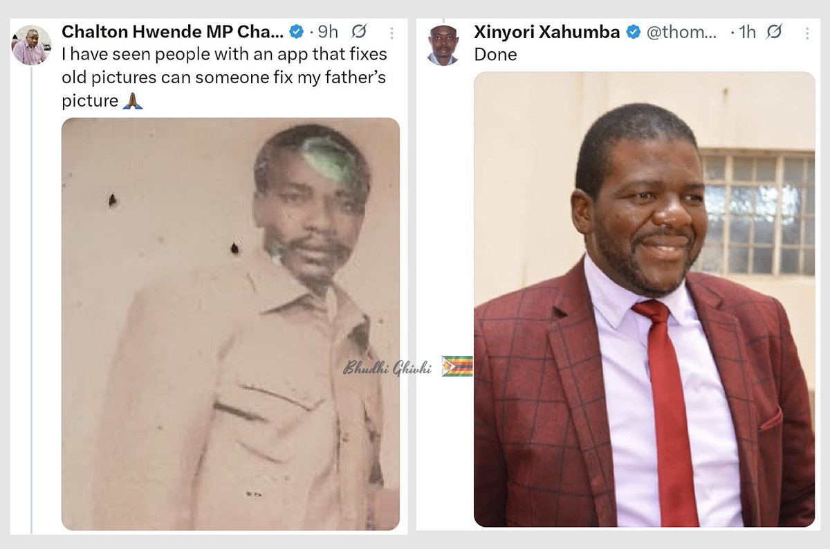 BhudhiGhivhi's tweet image. ➡️  The reason I will never leave "Zwitter" is because nobody has a sharp sense of humour like Zimbabweans. 🤌🏾

I've been laughing for DAYS now at this one... 😂😂🙆🏾‍♂️