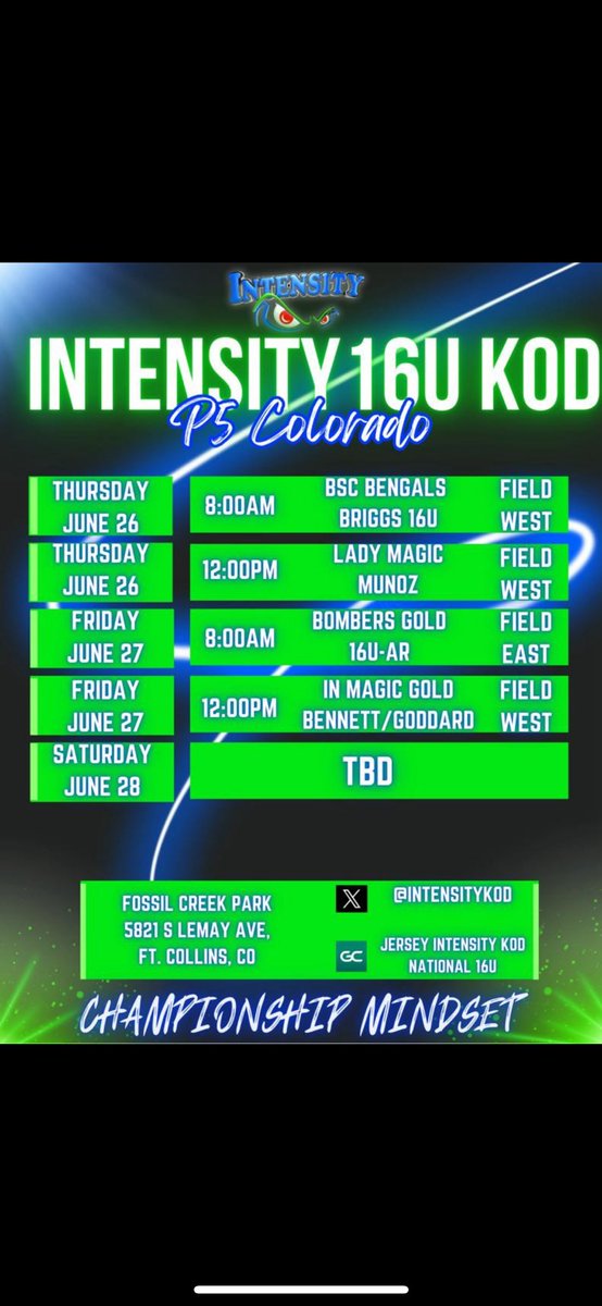 Lauren Myers 2027 (@laurenmyers2027) on Twitter photo Looking forward to the P5 games this week to start off our long Colorado trip💚💙 <a href="/intensitykod/">Kevin ODonnell</a>
<a href="/LLefty18/">Lindsay Leftwich</a> <a href="/boschml/">Michael Bosch</a> <a href="/grayskye26/">Grayson Radcliffe</a> <a href="/KateMalveaux/">Kate Malveaux</a> <a href="/CoachMalveaux/">Chris Malveaux</a> <a href="/coachmegsmith/">Megan Smith Lyon</a> <a href="/c_lyon22/">Corey Lyon</a> <a href="/coachkiwij/">Aquilla Mateen James</a> <a href="/CoachJenSteele/">Jen Steele</a> <a href="/CoachLaurenKarn/">Lauren Karn</a> <a href="/CoachLarissaA/">Larissa Anderson</a> <a href="/Trisha_Ford/">Trisha Ford</a> <a href="/RussHeffley/">Russ Heffley</a> Looking forward to the P5 games this week to start off our long Colorado trip💚💙 <a href="/intensitykod/">Kevin ODonnell</a>
<a href="/LLefty18/">Lindsay Leftwich</a> <a href="/boschml/">Michael Bosch</a> <a href="/grayskye26/">Grayson Radcliffe</a> <a href="/KateMalveaux/">Kate Malveaux</a> <a href="/CoachMalveaux/">Chris Malveaux</a> <a href="/coachmegsmith/">Megan Smith Lyon</a> <a href="/c_lyon22/">Corey Lyon</a> <a href="/coachkiwij/">Aquilla Mateen James</a> <a href="/CoachJenSteele/">Jen Steele</a> <a href="/CoachLaurenKarn/">Lauren Karn</a> <a href="/CoachLarissaA/">Larissa Anderson</a> <a href="/Trisha_Ford/">Trisha Ford</a> <a href="/RussHeffley/">Russ Heffley</a>
