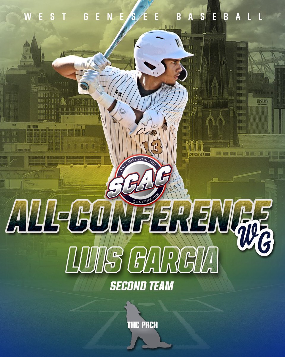 SCAC Metro Second Team All-League - Luis Garcia - OF - So
🤘⚾️ThePACK⚾️🤘
<a href="/LuisGar0832829/">Luís García</a>