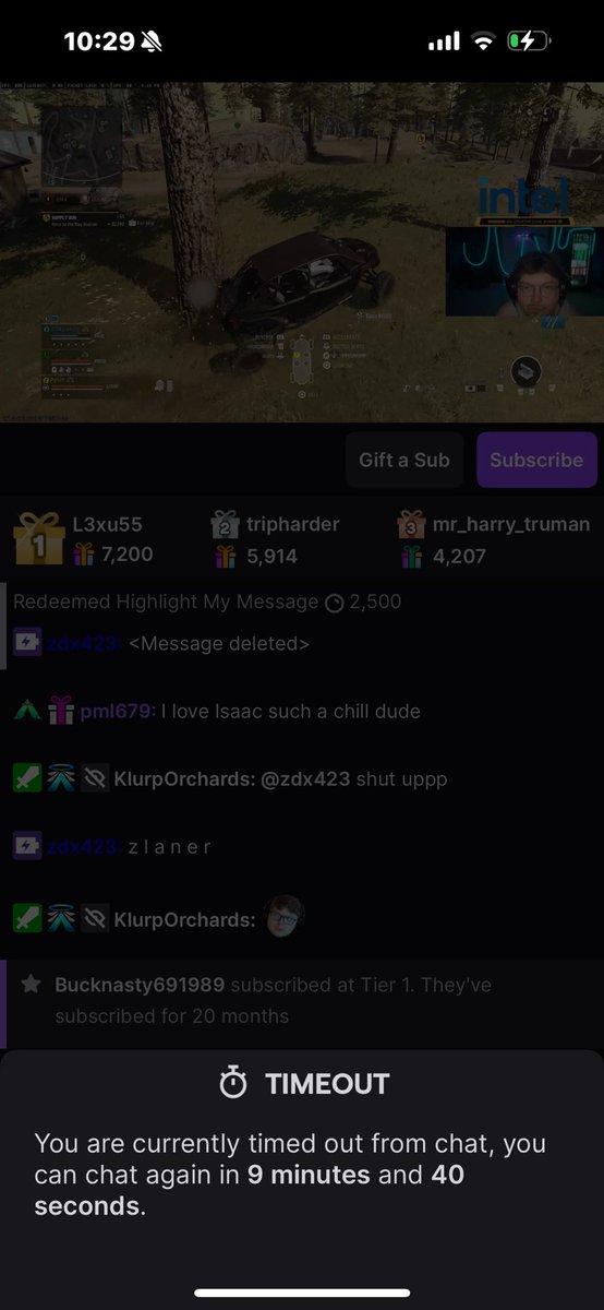 themind423's tweet photo. Literally timed out for saying @ZLaner 😂😂 https://t.co/lPGFoOsvd9