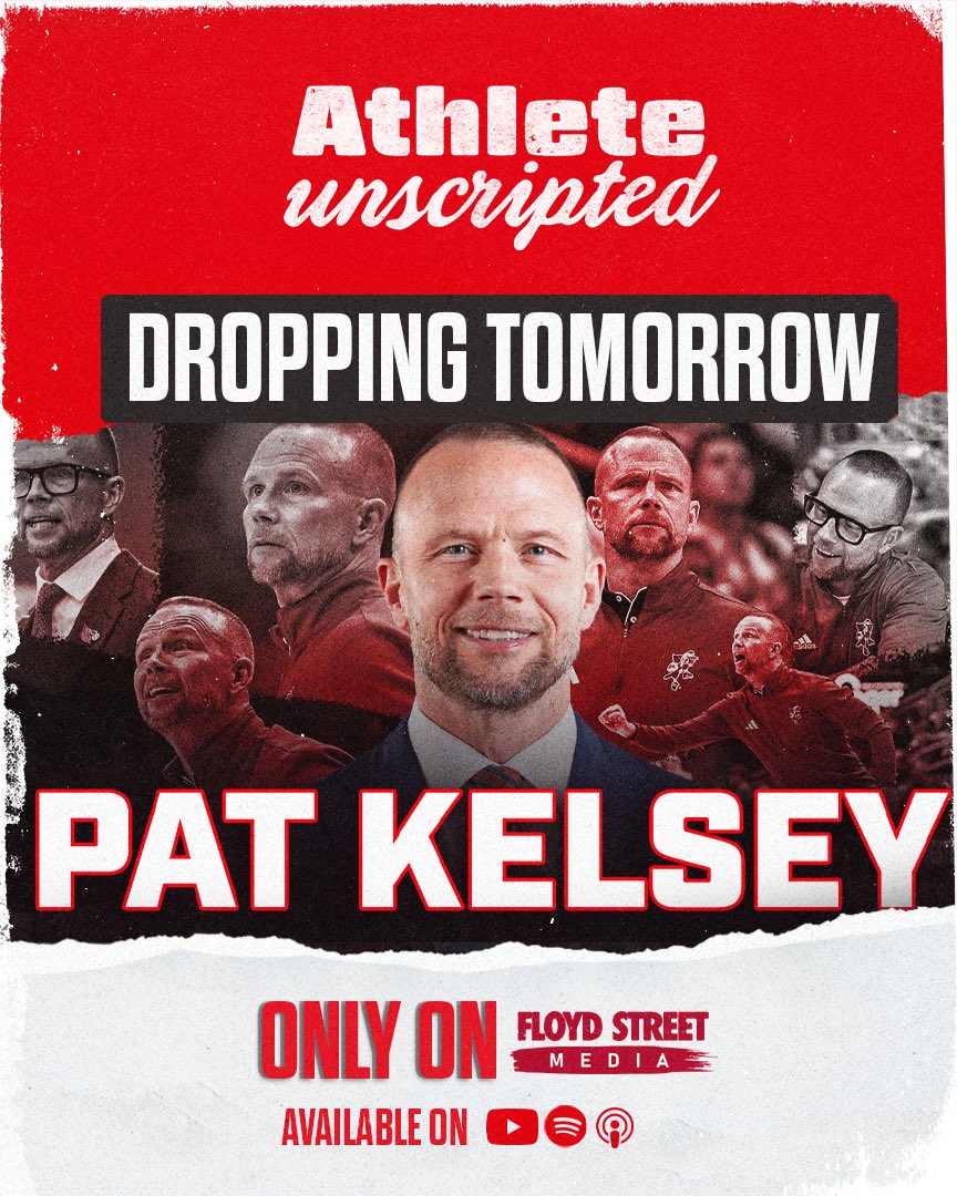 Floyd Street Media (@floydstmedia) on Twitter photo 🚨DROPPING TOMORROW🚨
He’s our coach, our ReviVILLE founder, and our fearless leader - PAT KELSEY joins Athlete Unscripted this week‼️🔥
You DON’T wanna miss this one‼️👀
📲 Post Notifications On! 🚨DROPPING TOMORROW🚨
He’s our coach, our ReviVILLE founder, and our fearless leader - PAT KELSEY joins Athlete Unscripted this week‼️🔥
You DON’T wanna miss this one‼️👀
📲 Post Notifications On!