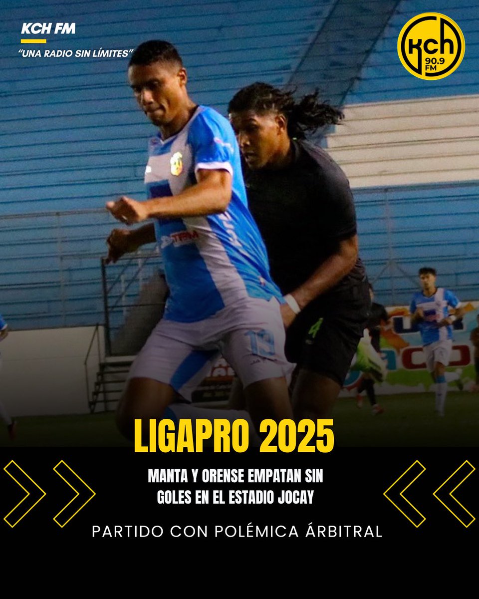 👀😱 OTRO PARTIDO QUE TERMINA CON POLÉMICA ARBITRAL 😱👀

❌ Manta 🩵 y Orense 💚 se repartieron los puntos, al empatar sin goles en el Jocay, en el cierre de la Fecha 17 de la #LigaEcuabet 🇪🇨🔝
