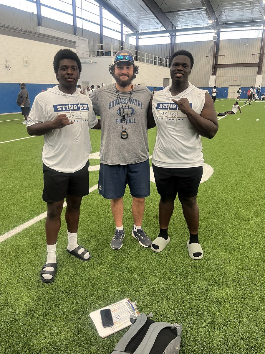 Dubem “BamBam” Ejeckam (@dejeckam) on Twitter photo Grateful for the opportunity to compete <a href="/HPUFootball/">Howard Payne University Football</a> and get in touch with War Eagle Alum <a href="/jttesno/">Justin Tesno</a> Grateful for the opportunity to compete <a href="/HPUFootball/">Howard Payne University Football</a> and get in touch with War Eagle Alum <a href="/jttesno/">Justin Tesno</a>
