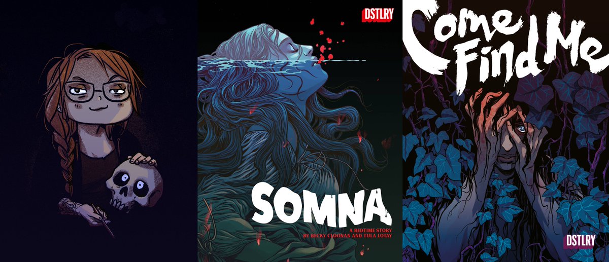 The happiest of birthdays to the queen conjurer of the steamy and sinister, whose mind-melting storytelling and art lords over all nine circles of hell— <a href="/beckycloonan/">Becky CloOOoOoOonan 👻</a> 🖤🎂🖤