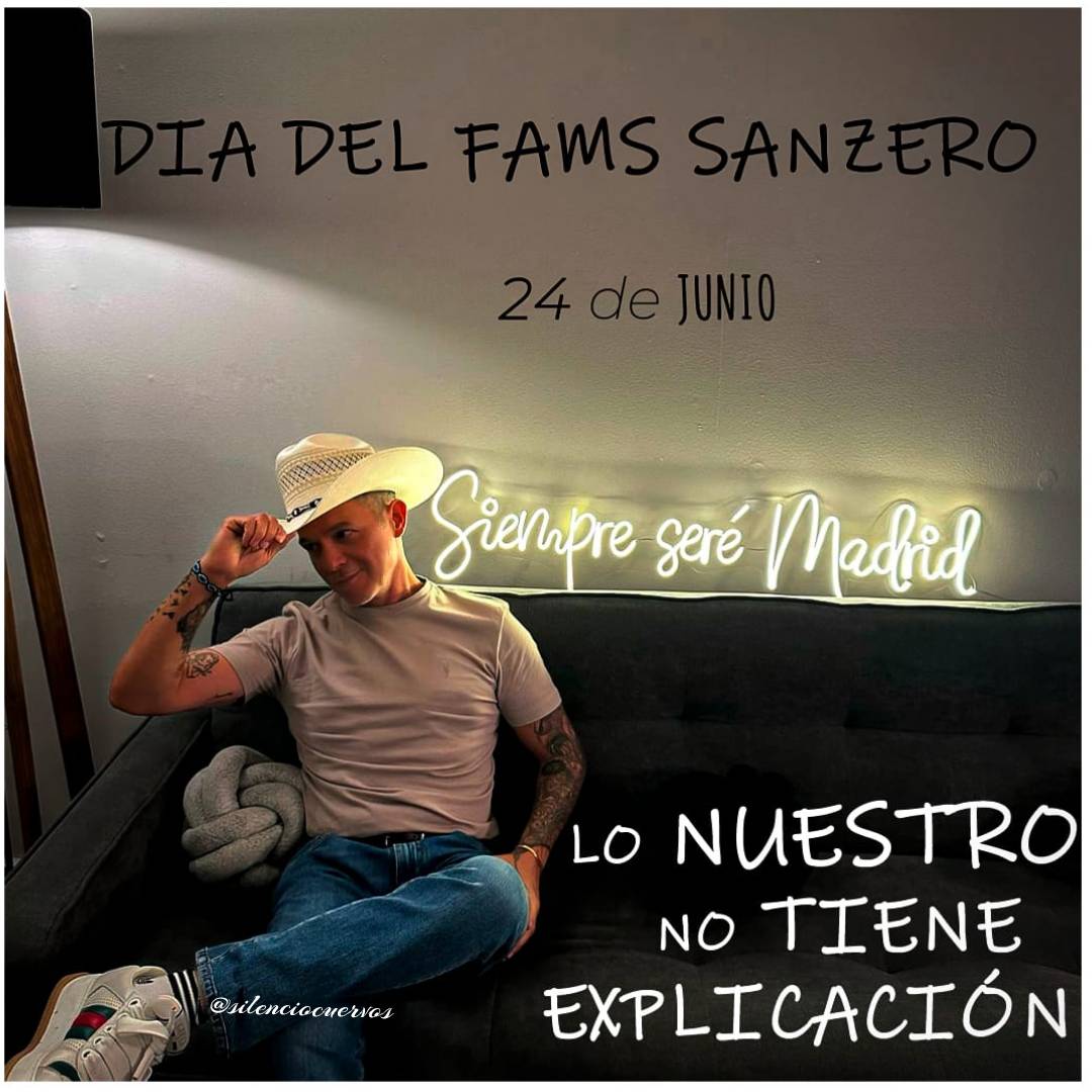 Nuestro amor que es a prueba de balas, y se crece con las batalla #24Junio #DíaDelFamsSanzero ❤️ #NuestroDía ❤‍🩹💐 #LoNuestroNoTieneExplicación  @alejandrosanz @oficialfams @silenciocuervos