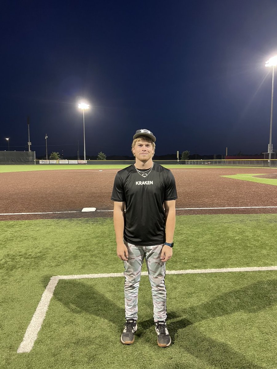 Five Tool Collegiate (@fivetoolcollege) on Twitter photo F: <a href="/LonestarKraken/">LonestarKrakenTX</a> 10, Arlington A's Baseball 5
PoG: <a href="/EthanHo20061/">Ethan_Ho_2006</a> 3-3, 2 2B, 2 RBI, 2R
Hitter: <a href="/Lukedougls10/">luke douglas</a> 3-4, 2B, RBI, 3R, SB
Pitcher: <a href="/MicahMelott/">Micah Melott</a> 3 IP, 8K, 2H, 0R
Notable: <a href="/carsontaylor/">carson</a> 2-3, 2B, RBI, BB | <a href="/kennerlaut15/">Kenner Lauterbach</a> 2-3, 2B, RBI, BB | <a href="/Dillon_Precht/">Dillon Precht</a> 2 IP, 4K, 0H, 0R F: <a href="/LonestarKraken/">LonestarKrakenTX</a> 10, Arlington A's Baseball 5
PoG: <a href="/EthanHo20061/">Ethan_Ho_2006</a> 3-3, 2 2B, 2 RBI, 2R
Hitter: <a href="/Lukedougls10/">luke douglas</a> 3-4, 2B, RBI, 3R, SB
Pitcher: <a href="/MicahMelott/">Micah Melott</a> 3 IP, 8K, 2H, 0R
Notable: <a href="/carsontaylor/">carson</a> 2-3, 2B, RBI, BB | <a href="/kennerlaut15/">Kenner Lauterbach</a> 2-3, 2B, RBI, BB | <a href="/Dillon_Precht/">Dillon Precht</a> 2 IP, 4K, 0H, 0R