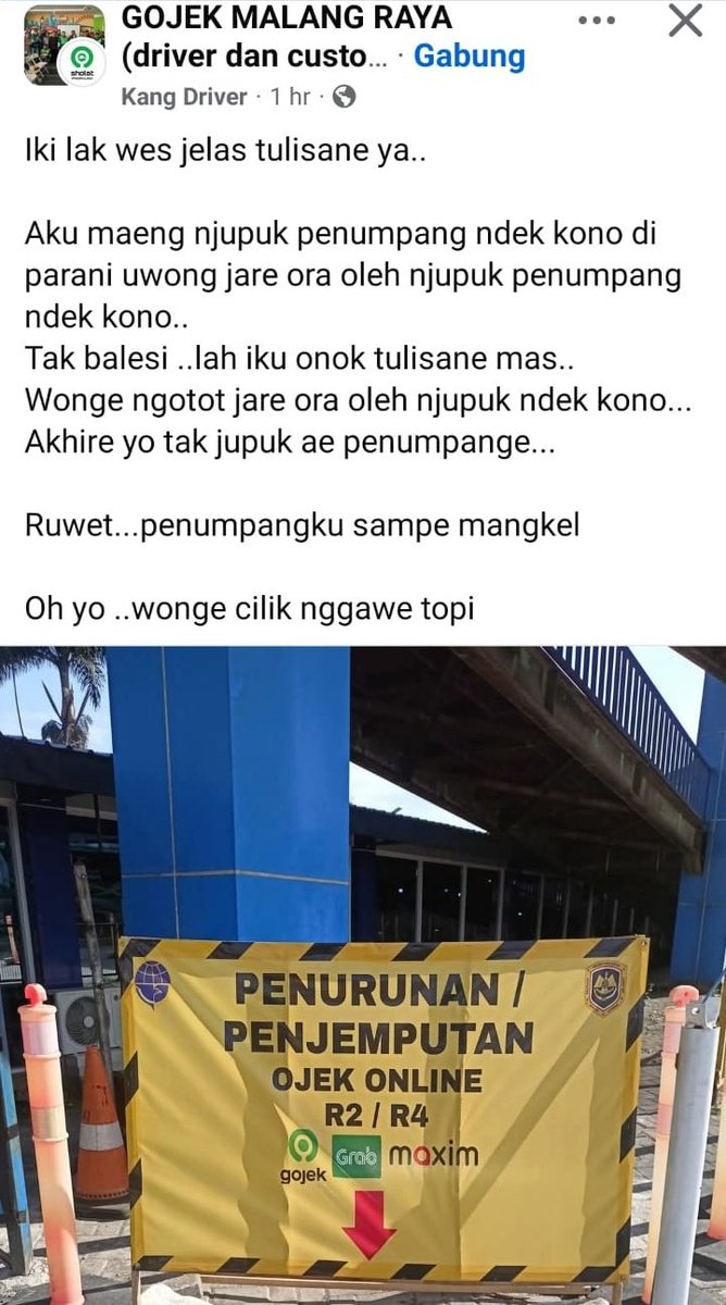 Selamat pagi min <a href="/infomalang/">Info Malang</a> &amp; mas <a href="/yusufgunawan/">Yusuf Gunawan</a> mohon disampaikan ke pihak terkait, masih banyak aksi premanisme di Terminal Arjosari, yang dirugikan bukan hanya driver tapi juga trauma penumpang. 

Mohon tanggapan <a href="/PemkotMalang/">𝐏𝐞𝐦𝐞𝐫𝐢𝐧𝐭𝐚𝐡 𝐊𝐨𝐭𝐚 𝐌𝐚𝐥𝐚𝐧𝐠</a> <a href="/dishub_mlgkota/">Dishub Malang Kota</a> <a href="/JatimPemprov/">Pemprov Jawa Timur</a>