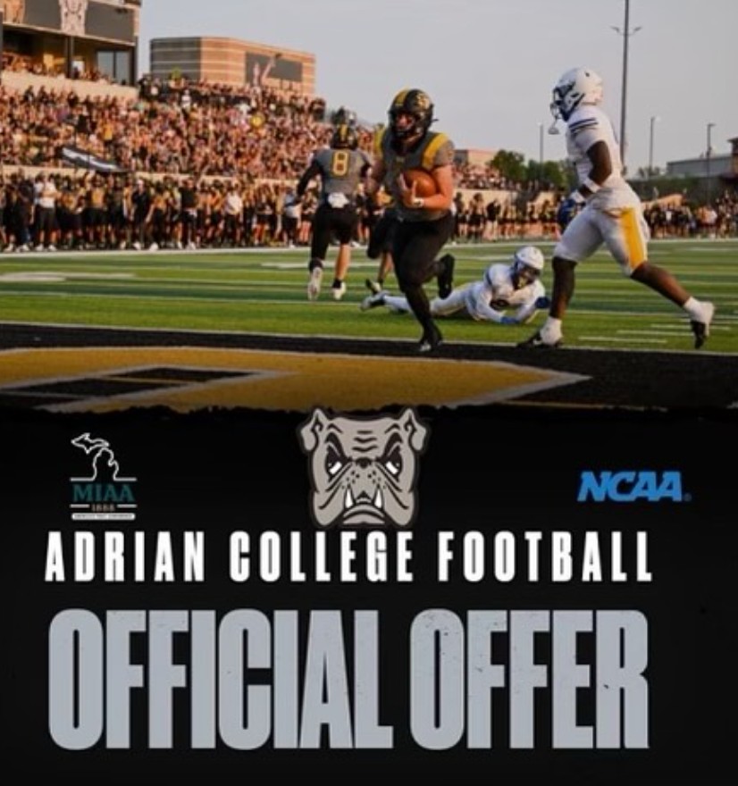 Magnus Geiger (@geigermagnus729) on Twitter photo After a great experience at Adrian College I'm proud to receive my first offer from Coach Edwards. I'm thankful for the opportunity to become a Bulldog. <a href="/CoachLeek0404/">Coach Edwards</a> <a href="/AdrianCollegeFB/">Adrian College Football</a> <a href="/RivBucsFootball/">Riverview Football</a> <a href="/TheD_Zone/">The D Zone</a> <a href="/MIexposure/">Michigan exposure</a> After a great experience at Adrian College I'm proud to receive my first offer from Coach Edwards. I'm thankful for the opportunity to become a Bulldog. <a href="/CoachLeek0404/">Coach Edwards</a> <a href="/AdrianCollegeFB/">Adrian College Football</a> <a href="/RivBucsFootball/">Riverview Football</a> <a href="/TheD_Zone/">The D Zone</a> <a href="/MIexposure/">Michigan exposure</a>