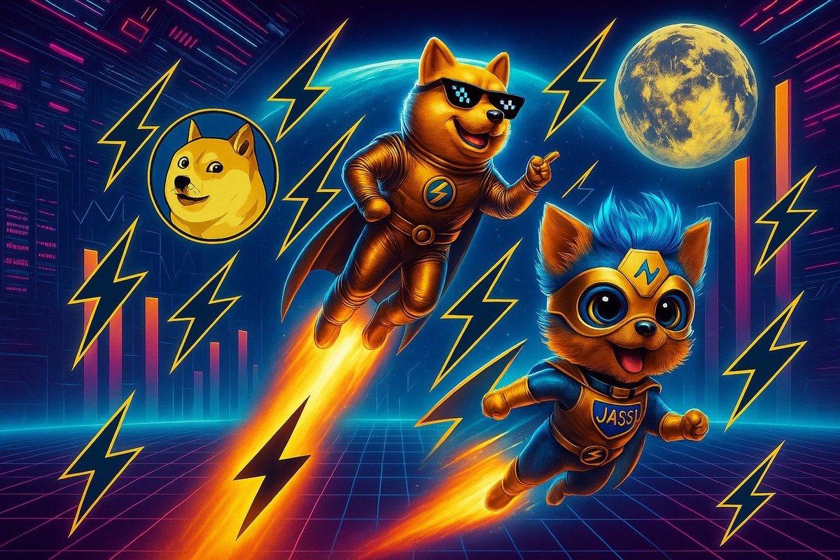 jassi_inu's tweet photo. ๐โก JASSI is taking crypto to the moon! From Yorkie to superhero, he's leading the lightning charge through the blockchain galaxy.
Get ready for the future of fun, finance, and fur! ๐ถ๐โจ
#JassiToTheMoon #CryptoDog #YorkieHero #BlockchainBlast #ToTheMoon #DogecoinVibes #LightningCrypto #FuturisticFinance #NFTArt #CryptoArt #DigitalAdventure #MetaverseMagic #SuperDoge #CryptoCommunity #HODL
Buy Some Jassi: https://t.co/EeFYcwMWEf