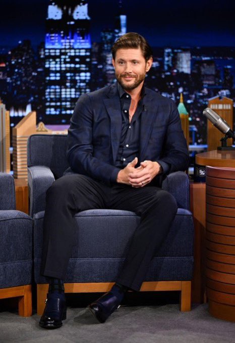Soulmates_J2's tweet photo. #JensenAckles
#JimmyFallonTonight
Sigh! π« π« π«
Always so on point π https://t.co/BHt8WXz9BI