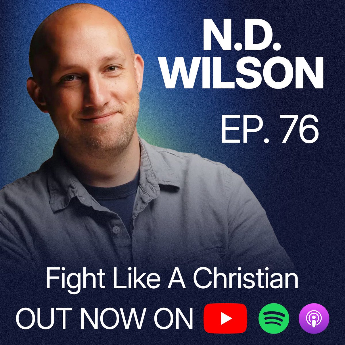 Episode 76 ft. <a href="/ndwilsonmutters/">N.D. Wilson</a> is live!
YouTube - youtu.be/JdXrfQgseng