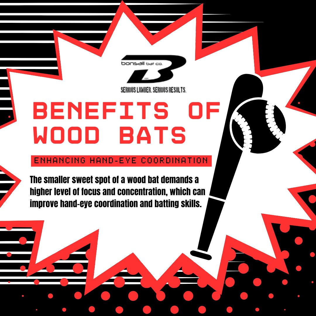We’re back with more wood bats 1️⃣0️⃣1️⃣! 

With the popularity of aluminum bats, we often get asked “why wood bats?”

Check out this top benefit ⬇️

#FunFacts #WoodBats #Baseball #Softball #TipTuesday #TuesdayTips