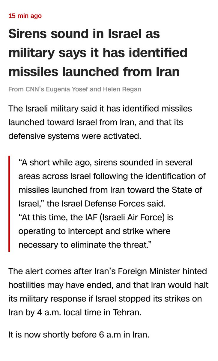 ALT_uscis's tweet image. Yeah cease fire announced by trump.
Meanwhile, 5 hours later