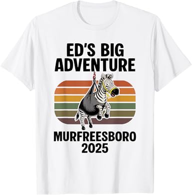 morocco_story's tweet photo. Ed The Zebra t-shirt
link; https://t.co/LYKMGXpH97
.
#zebra #EdTheZebra #Tennessee #murfreesboro https://t.co/rkXuUf11lB