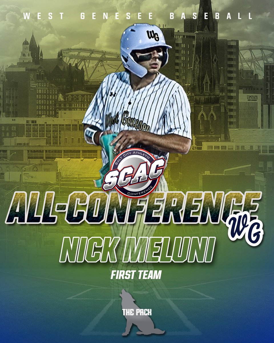 SCAC Metro First Team All-League - Nick Meluni - CF - So
🤘⚾️ThePACK⚾️🤘<a href="/NMeluni/">Nicholas Meluni</a>