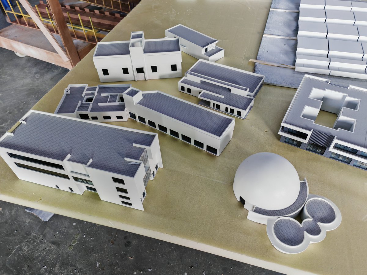 HaruLHAMODEL's tweet image. ✨ Every small detail contributes to the creation of a successful model. ✨
This is the daily routine of our factory. Everyone is dedicated to creating a masterpiece. 😊 
#scalemodels #architecturalmodel #retailmodel
#architecturemodelmaking #modeler #modelmaking 
#Architektur