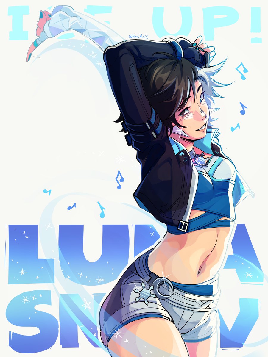 I'm Luna Snow! Like the moon, I shine in darkness~❄️