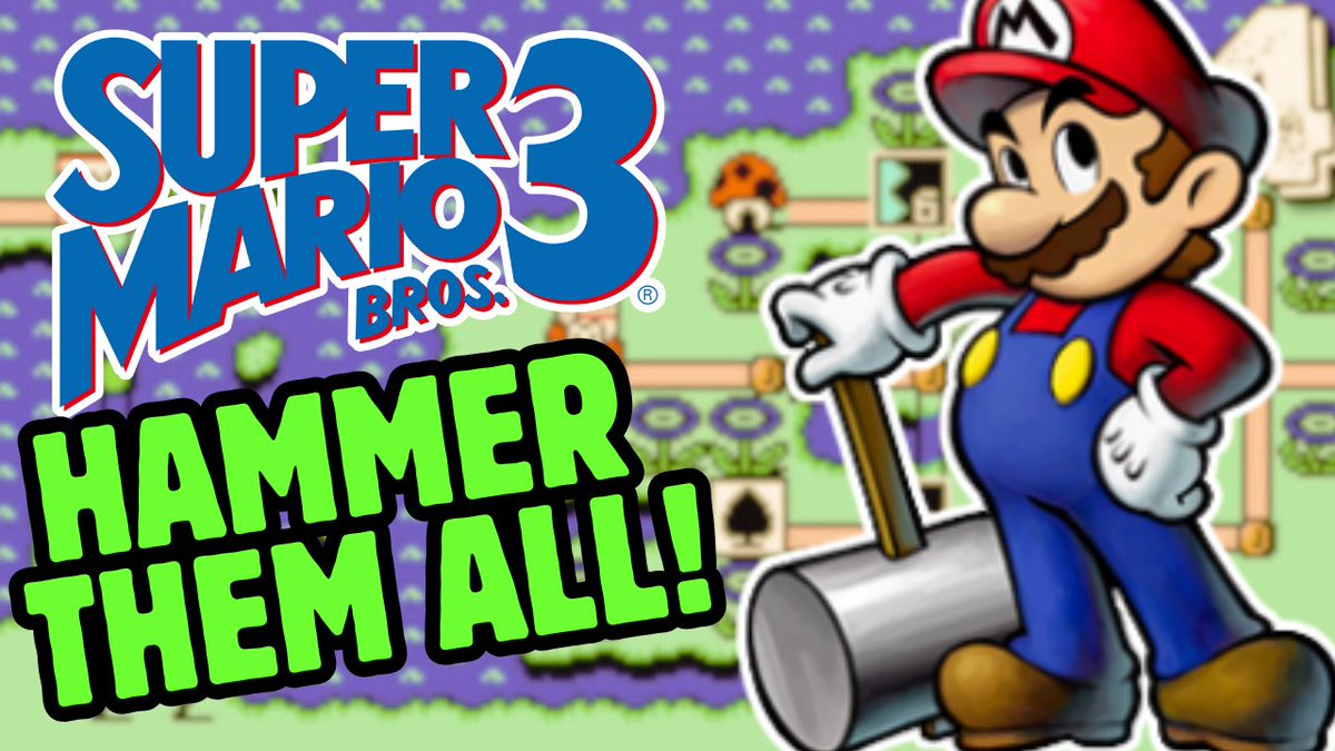 Ever want to beat Mario 3 with Hammer Suits in every level? Lets do it!

Stream - youtube.com/live/_uIj4eeqT…

#ShareYourGames