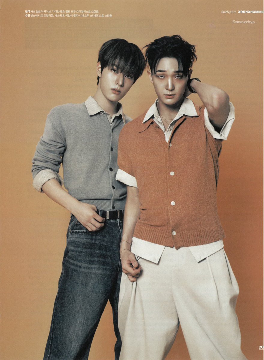 xikerspopbase's tweet photo. xikers proves they run this face economy in arena korea magazine scans https://t.co/viP13DmjNa