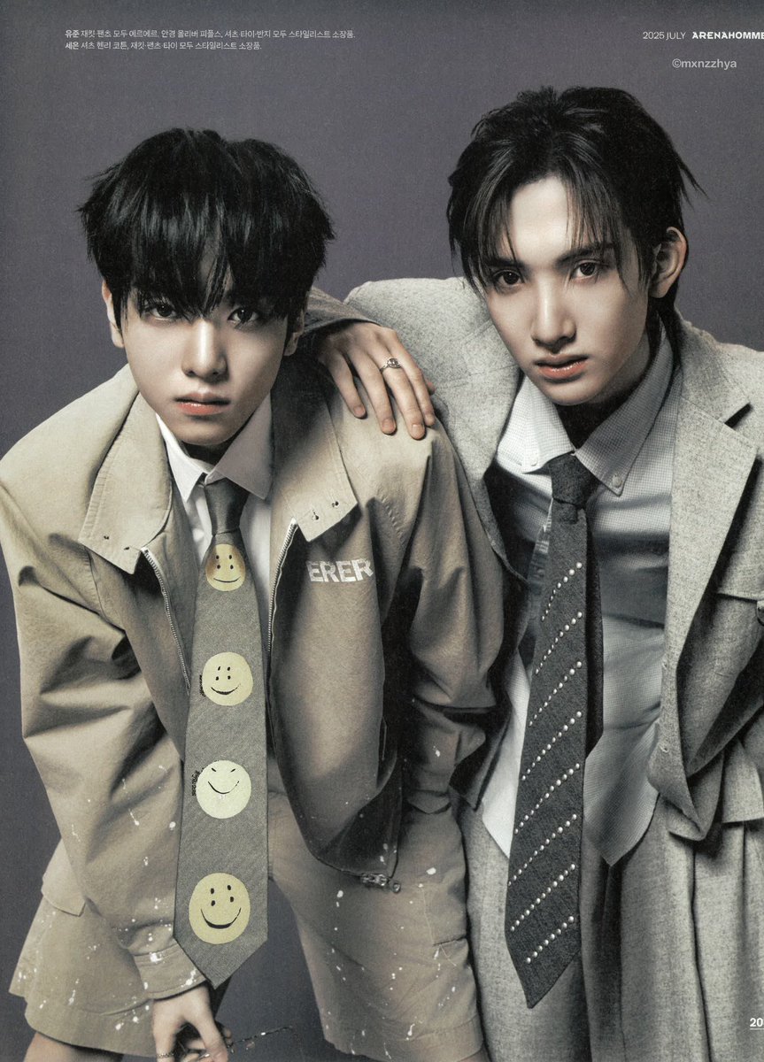 xikerspopbase's tweet photo. xikers proves they run this face economy in arena korea magazine scans https://t.co/viP13DmjNa