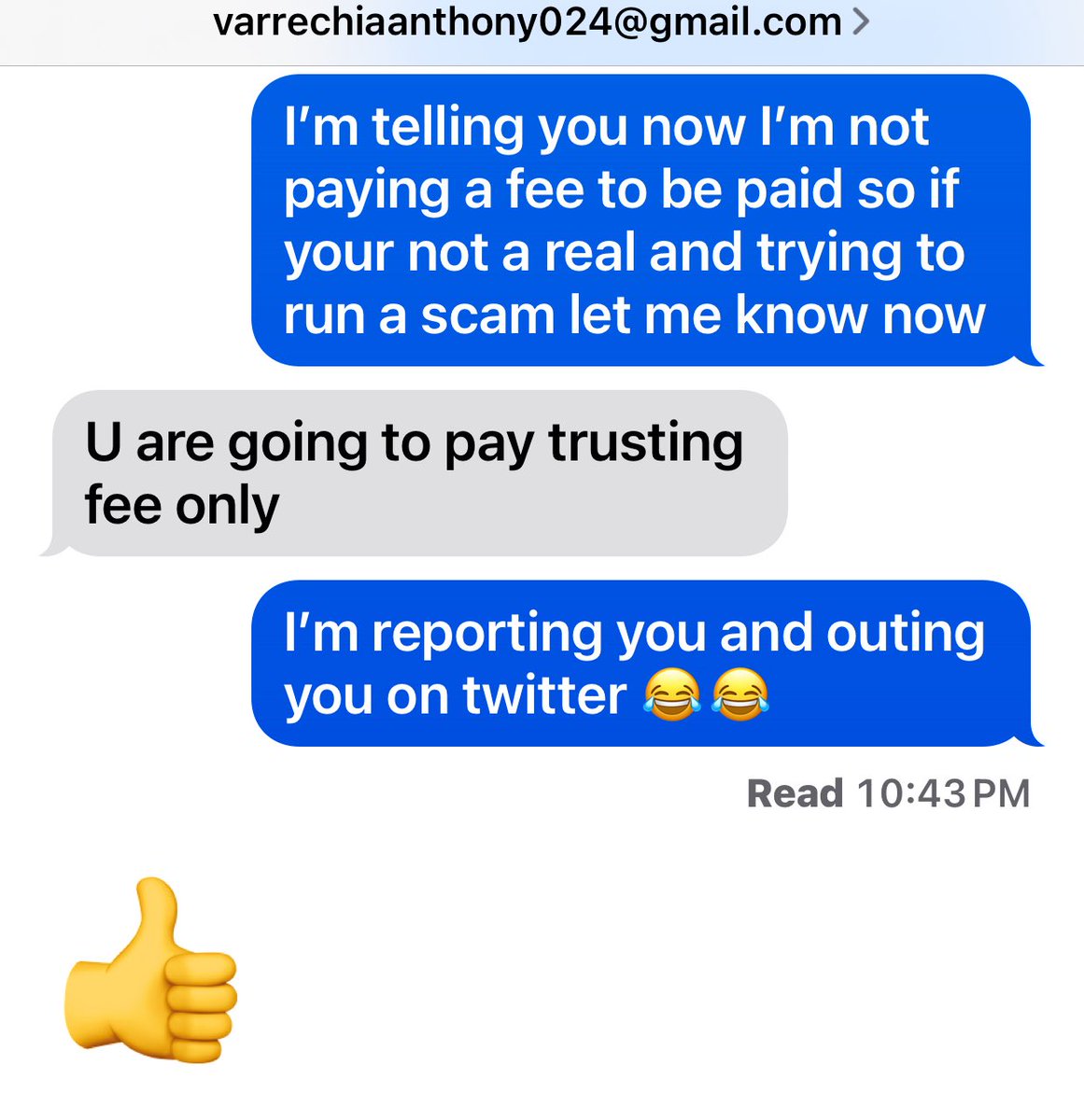 PwdrPinkk's tweet photo. ⚠️ Another FAKE #Paypig with over 3K followers 🤡 Real piggies don’t ask for fees! They send no questions asked‼️ #Godswork #Findom #ScamAlert https://t.co/hIqkIpcS77