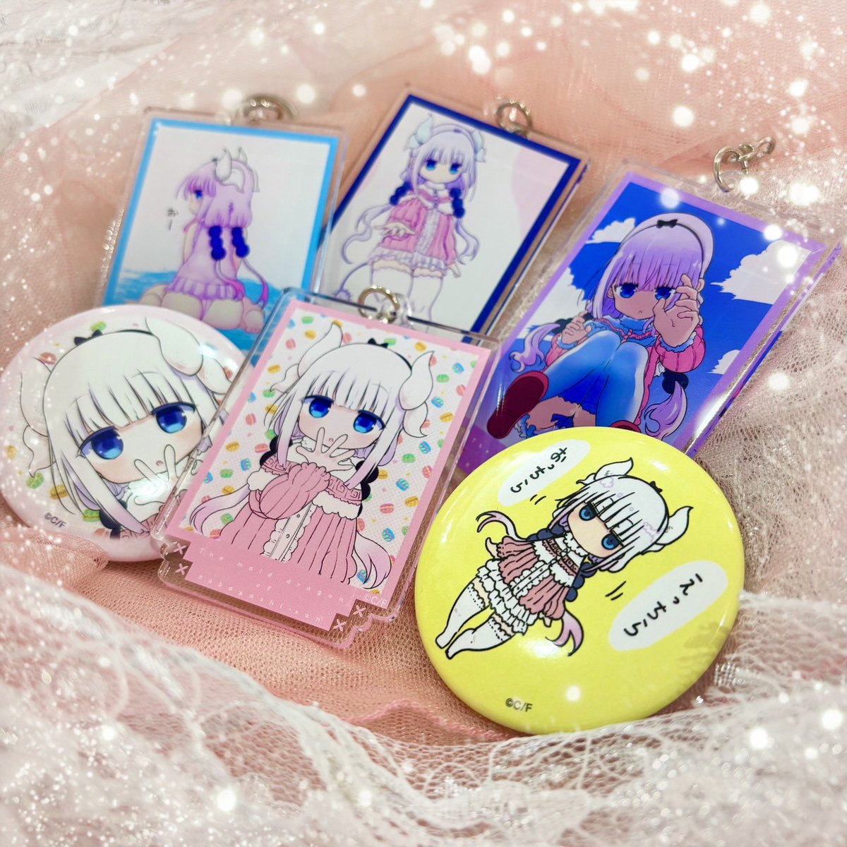 🐉小林さんちのメイドラゴン🐲🎒】 アクリルキーホルダー カンナSNS