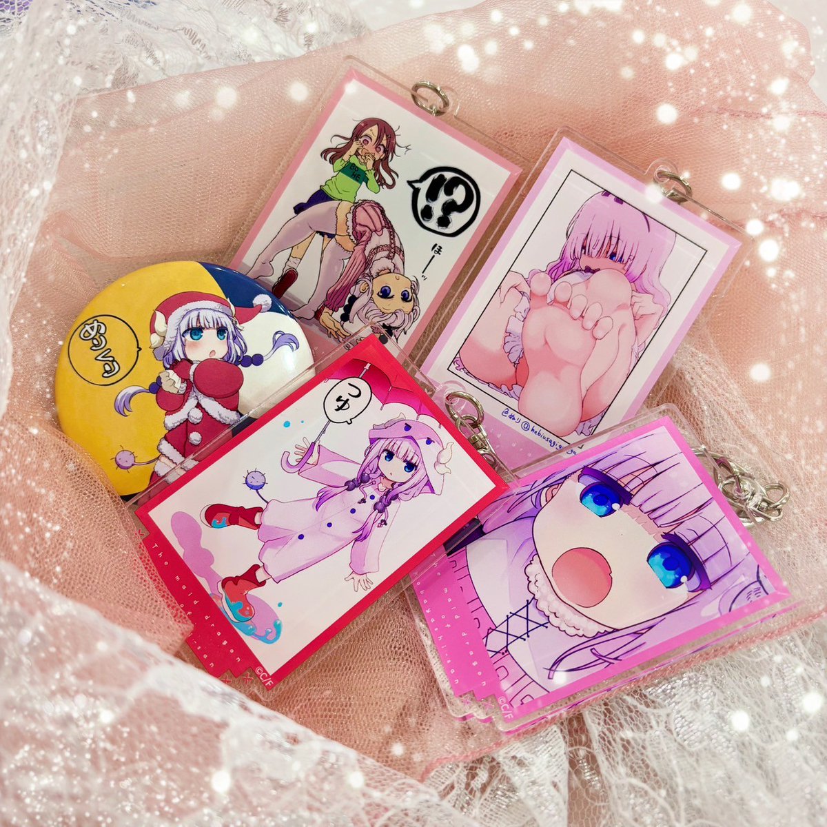 🐉小林さんちのメイドラゴン🐲🎒】 アクリルキーホルダー カンナSNS