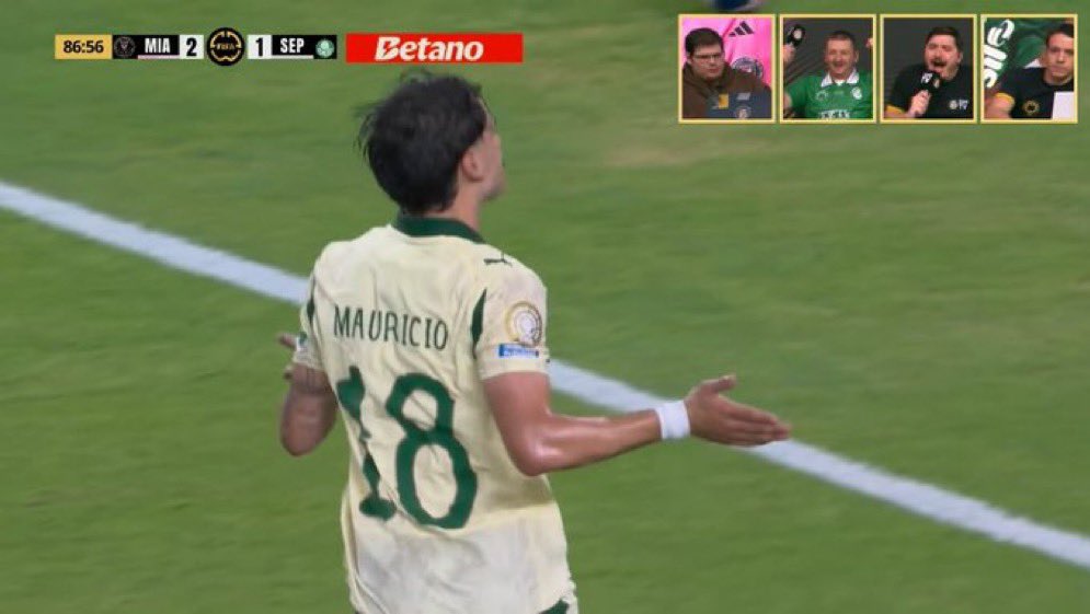 E O PALMEIRAS EMPATA O JOGO

MAURICIO!