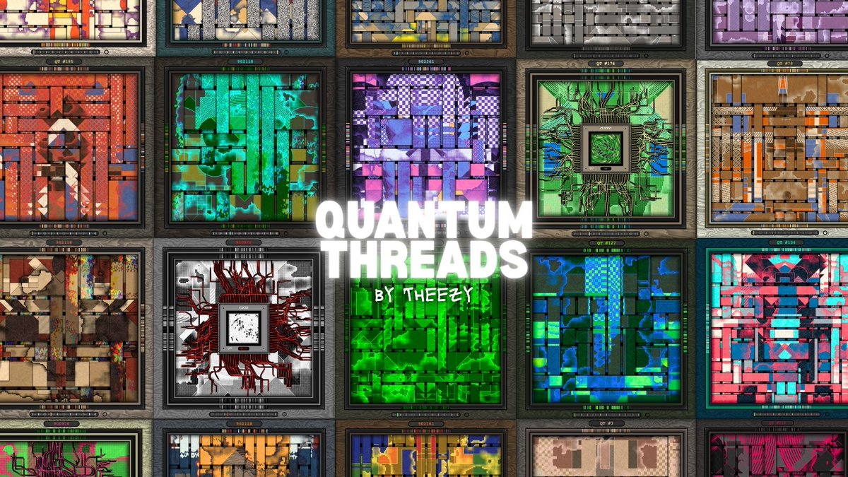 theezy350's tweet image. 5450 lines of code
256 block 9 450x sats
78 palettes
1 Uncommon parent

Really enjoyed creating this colletion over the last 7 months, and I sincrely hope everyone enjoys it as much as I have. Thank you for all the kind words and support so far! Looking forward to tomorrow 🧡…