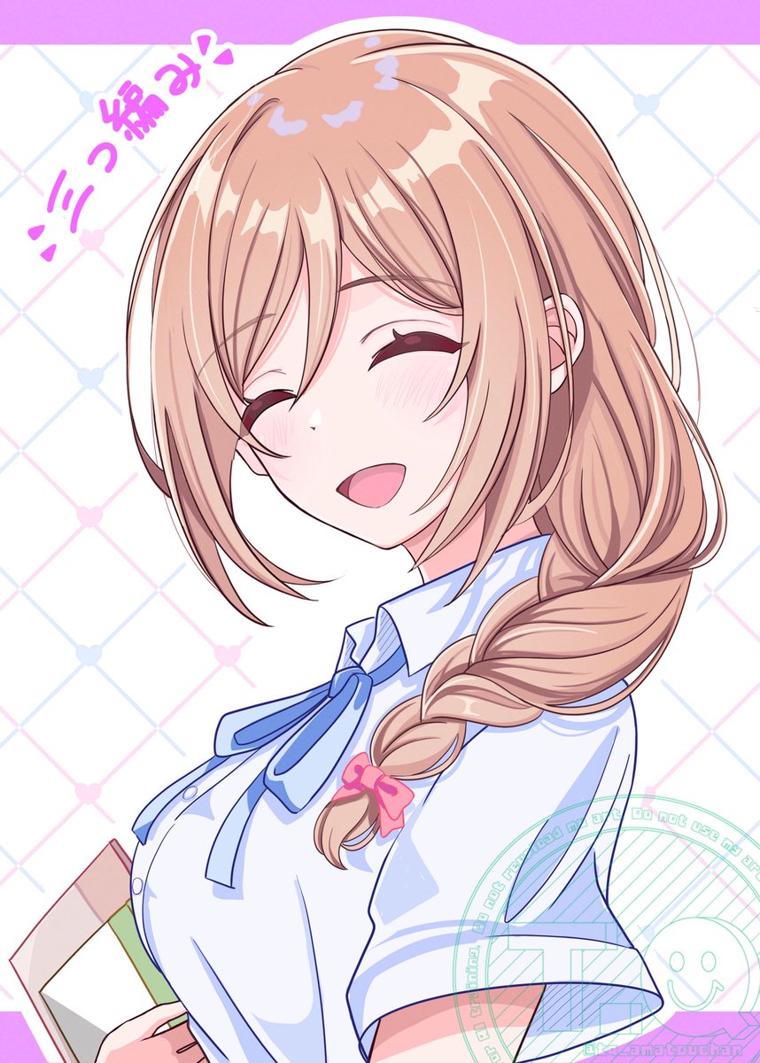 ヘアアレンジ妄想の莉波お姉さん②🩷🎀
#学マスFA #姫崎莉波