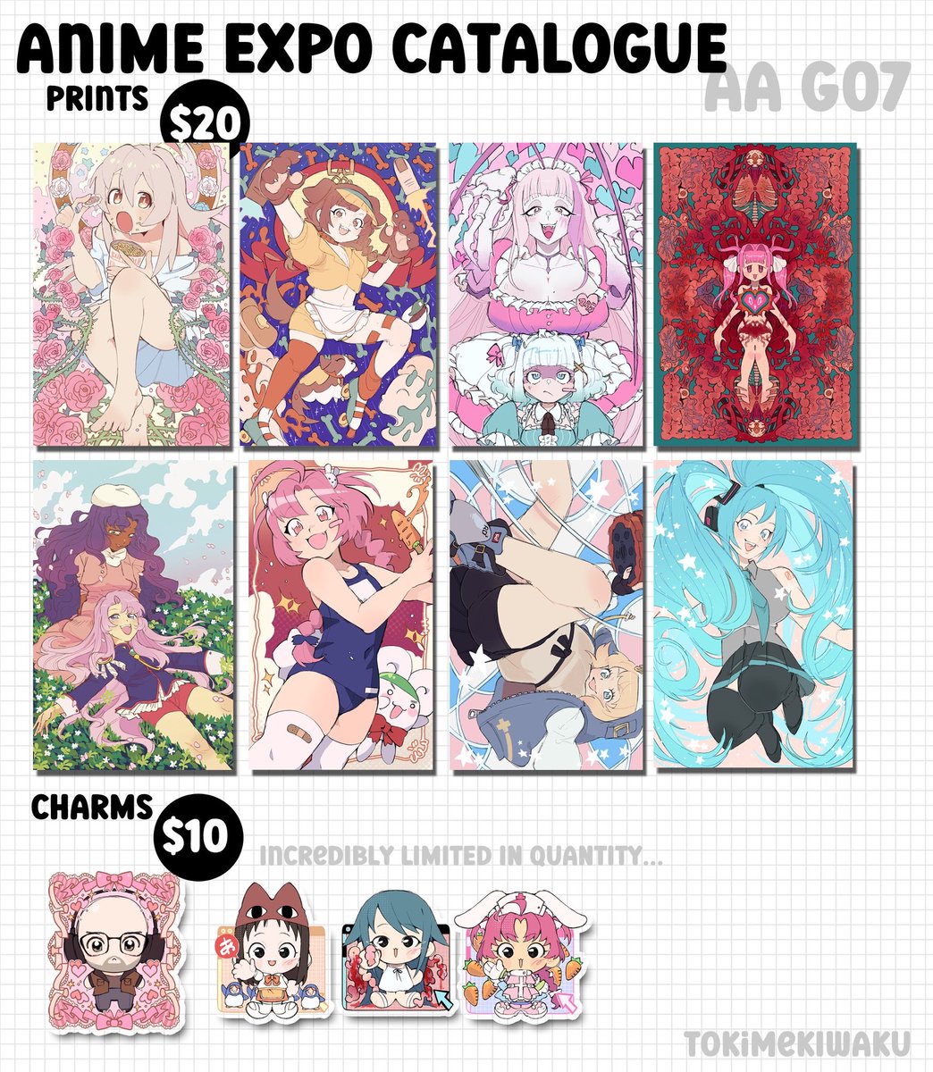 here is… my catalogue…. 
#AXArtistAlley2025 #AX2025ArtistAlley