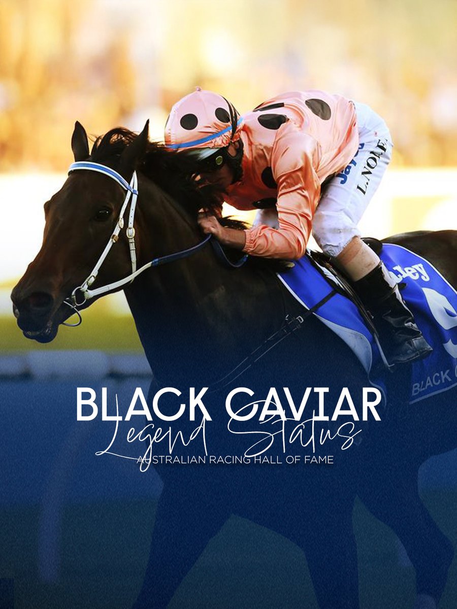 Two of Australian racing’s most revered mares—Winx and Black Caviar—will be elevated to Legend status in the Australian Racing Hall of Fame 🎖️