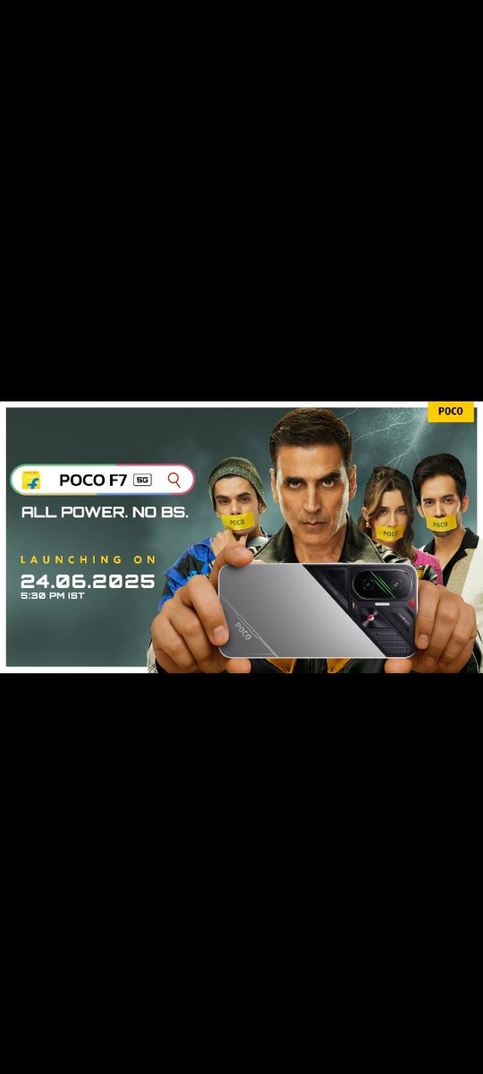 Sudheerbabu019's tweet photo. Launch Day 🔥🔥🔥  ready for BANG😈😈😈 

#AllPowerNoBS #ComingSoon
#POCOF7
@IndiaPOCO @Himanshu_POCO – #POCOIndia #BeastMode #FSeriesAwakens
@Pathtoremember @Iamnil7 @Himanshu_POCO @ajayrayapati9 @rajatvik #POCOFAN https://t.co/b0K0Tawpb4