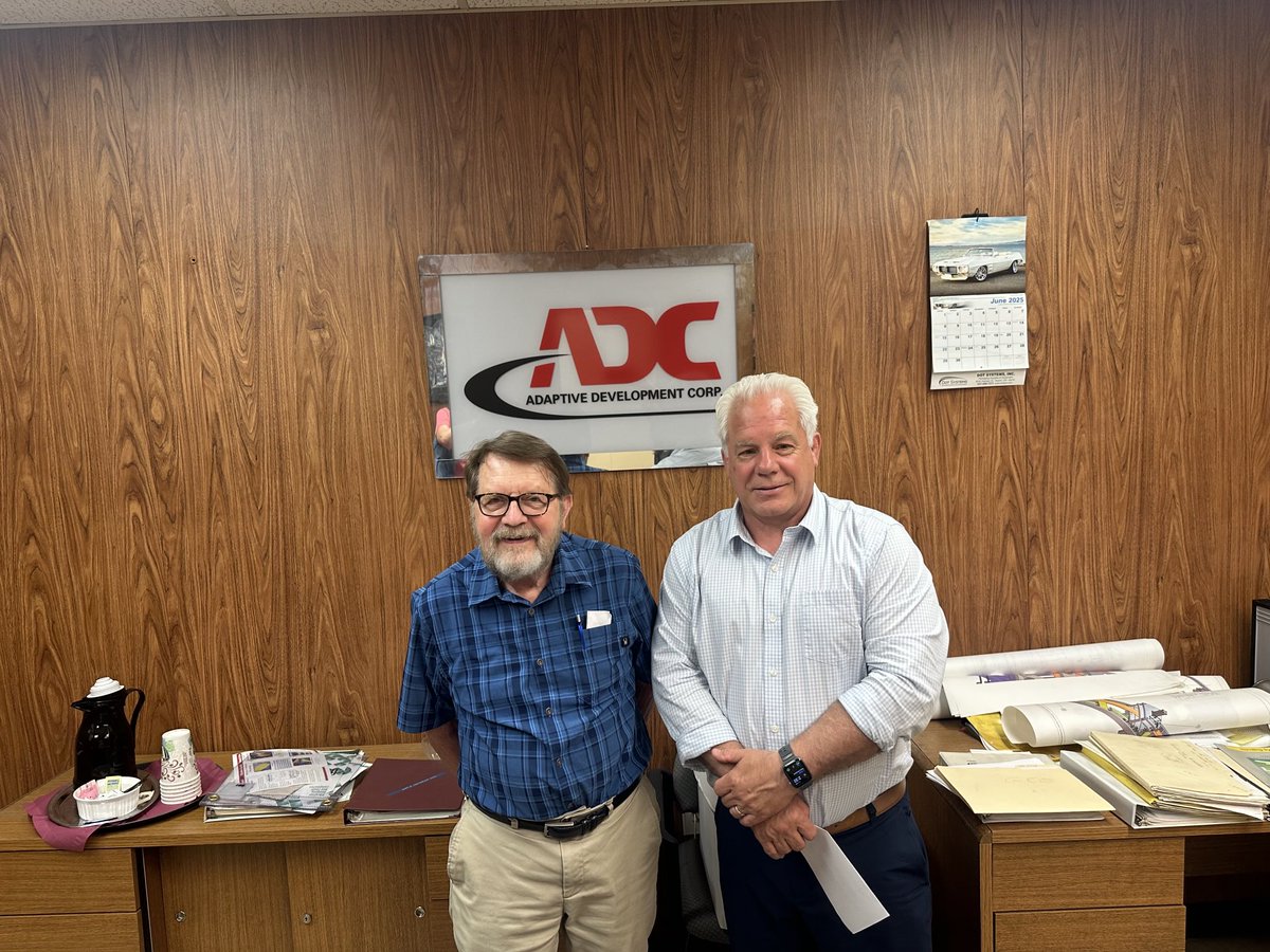PhilPlummerOH40's tweet image. Great tour today at Adaptive Development Corp. Exceptional Engineering Consultant in Montgomery County.