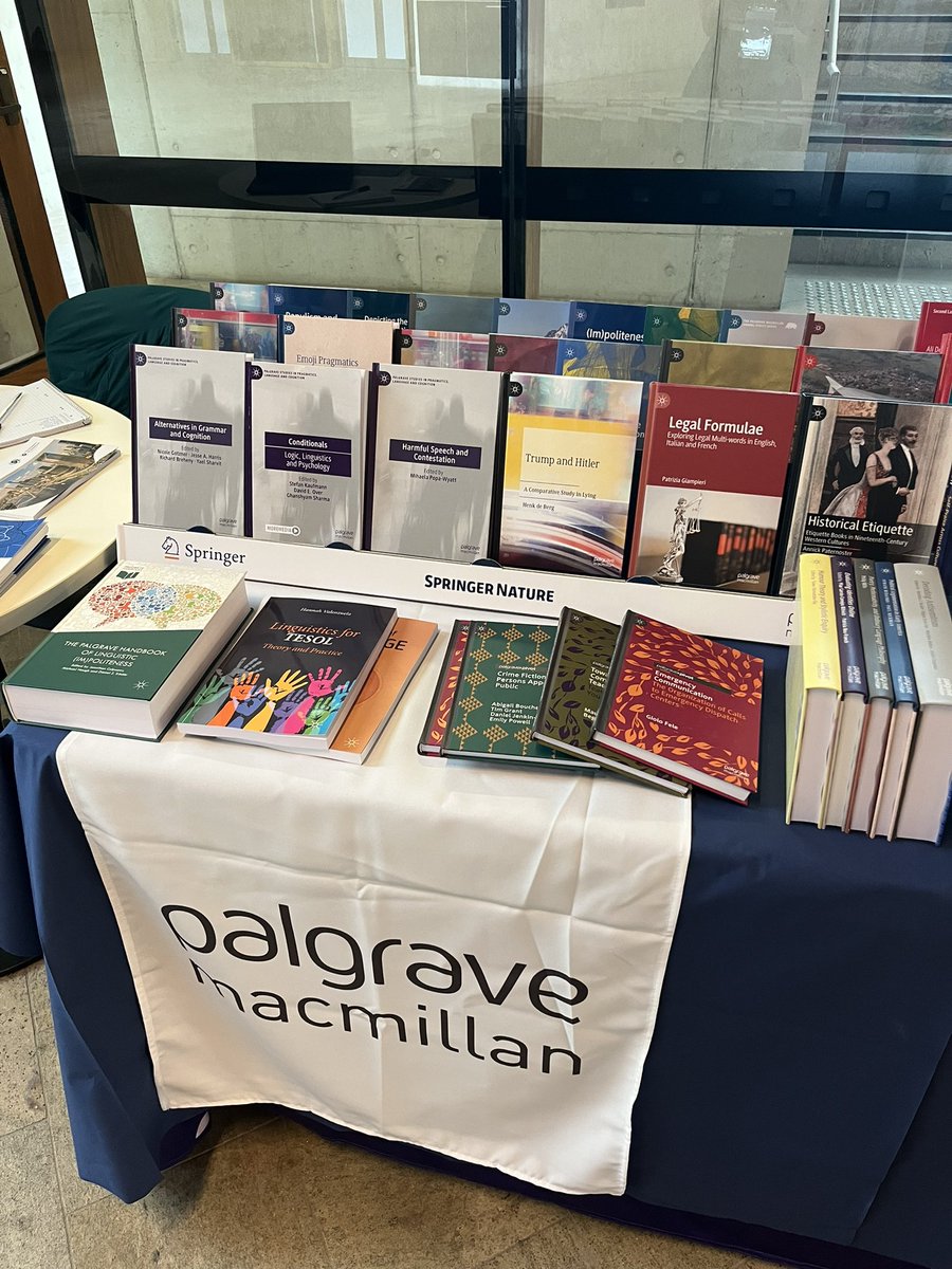 Have you visited our stand at #IPrA2025 yet? Find us in Building 49 until Friday to claim 20% off all our display titles and meet Executive Editor Cathy Scott! <a href="/IPrA2025/">IPrA2025</a> <a href="/Palgrave/">Palgrave Macmillan</a>