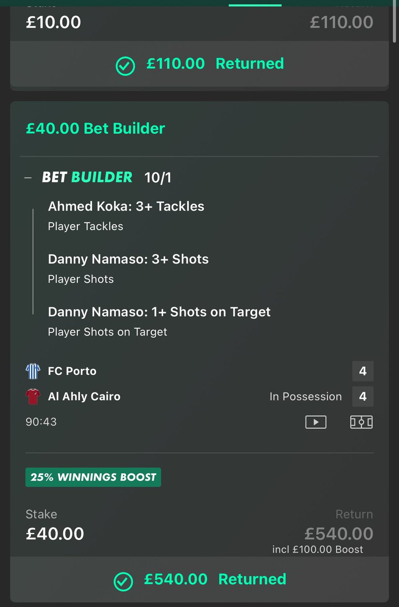 Was hopping for a Samu sub at some point and boy did he deliver🔥

1.8 4.33 9.5 winners✅✅✅