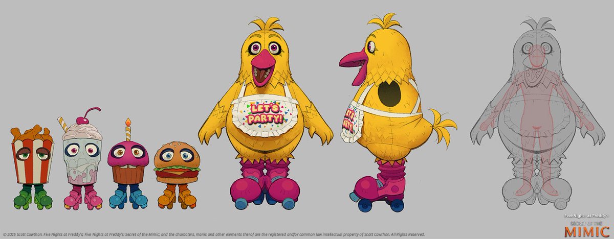Sabine Belofsky (2D Artist) has released official concept art for Five Nights at Freddy's: Secret of the Mimic!

(Via: sabinebelofsky.art/client-work/fn…)
#fnaf #fivenightsatfreddys