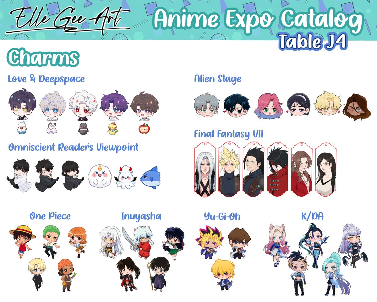 ellegee2018's tweet photo. AX 2025 Catalog (1/?)

#AnimeExpo2025 #AX2025 #AXArtistAlley2025 #AX2025ArtistAlley #ax2025catalog #AXcatalog #axcatalog2025 https://t.co/sklCXyCtWL
