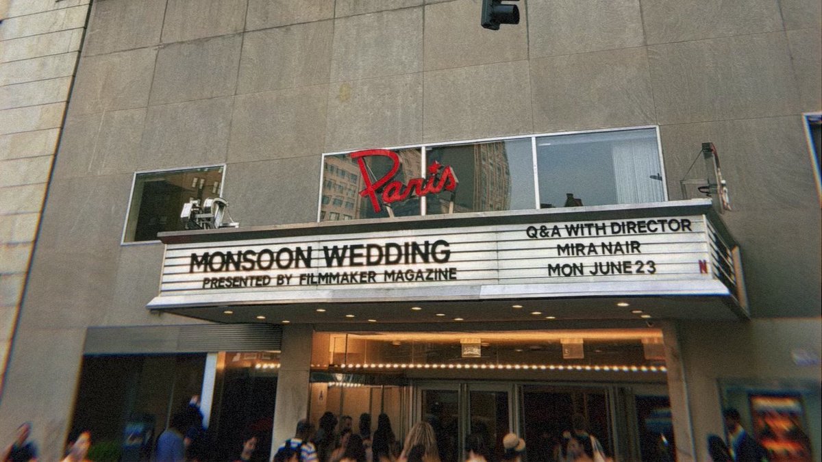 cannot believe i didn’t watch this movie before this

also, mira nair was having such a proud mom moment plugging zohran at multiple times throughout the QnA

nyc pls don’t fuck this up, really hoping he becomes the next mayor 🫶🏽