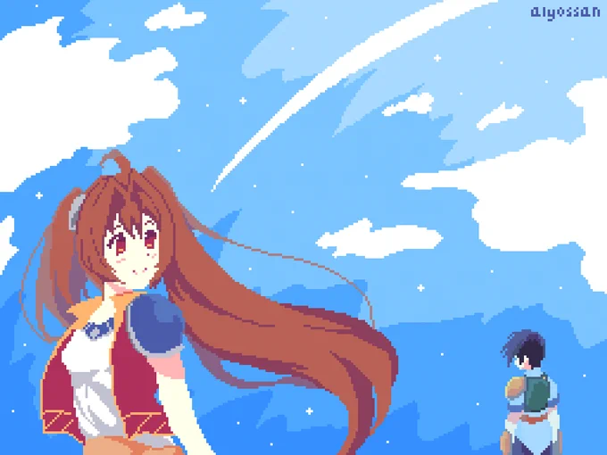 Happy Anniversary to Trails in the Sky FC, and my favorite series. Some of my Sky fan art from over the years