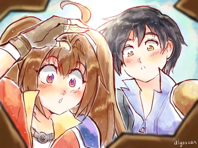 Happy Anniversary to Trails in the Sky FC, and my favorite series. Some of my Sky fan art from over the years
