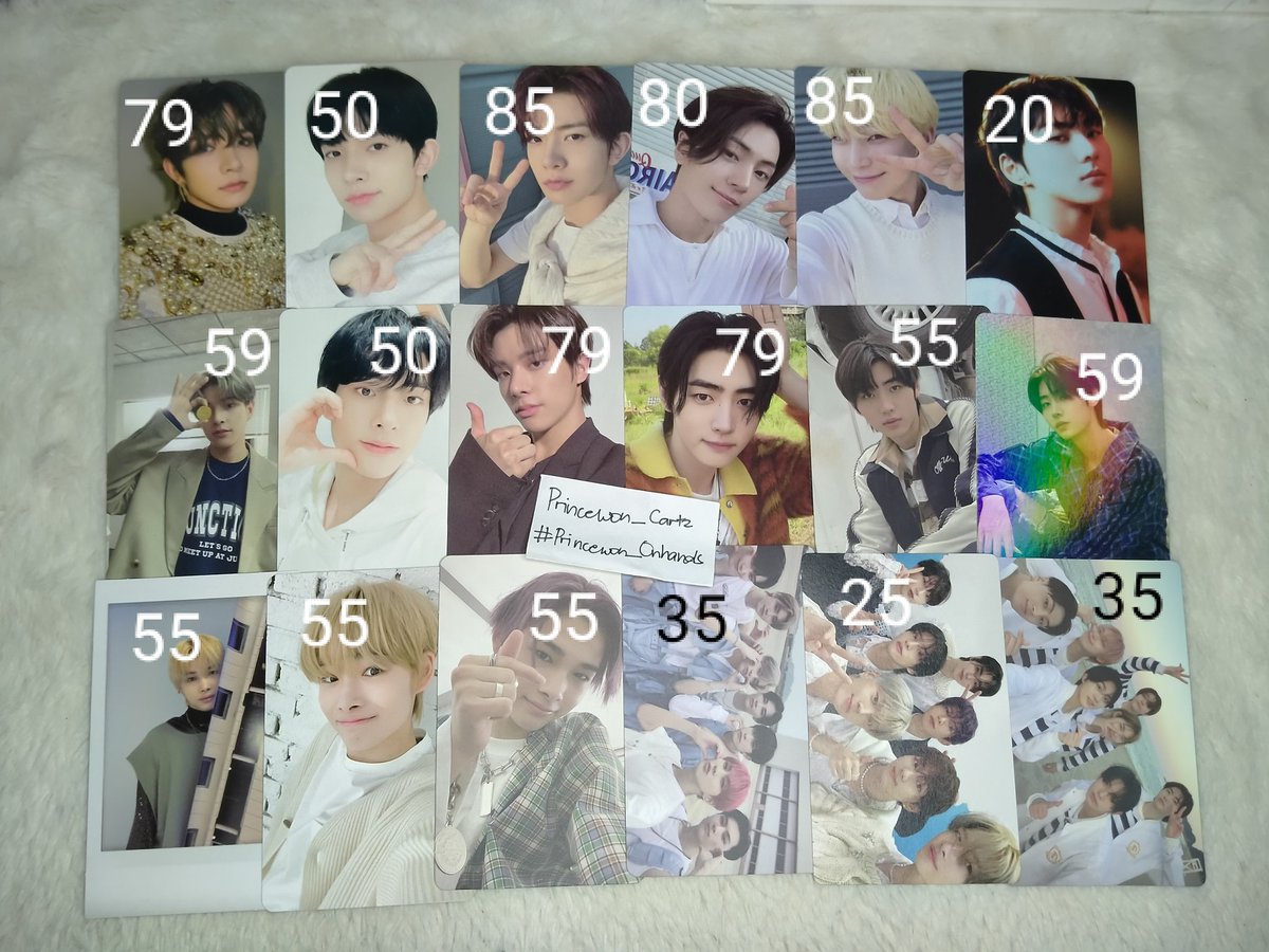 EARLY PAYDAY SALE 
Enhypen random/assorted photocards set for PHP 950 Nalang !
UNTIL JUNE 30 ONLY 

 check alt for infos

Loc : Cavite
Mop : Gcash
Mod : Jnt

wts lfb enhypen heeseung jay jake sunghoon ni-ki pc photocard album pc non-album pc lightstick pc group
