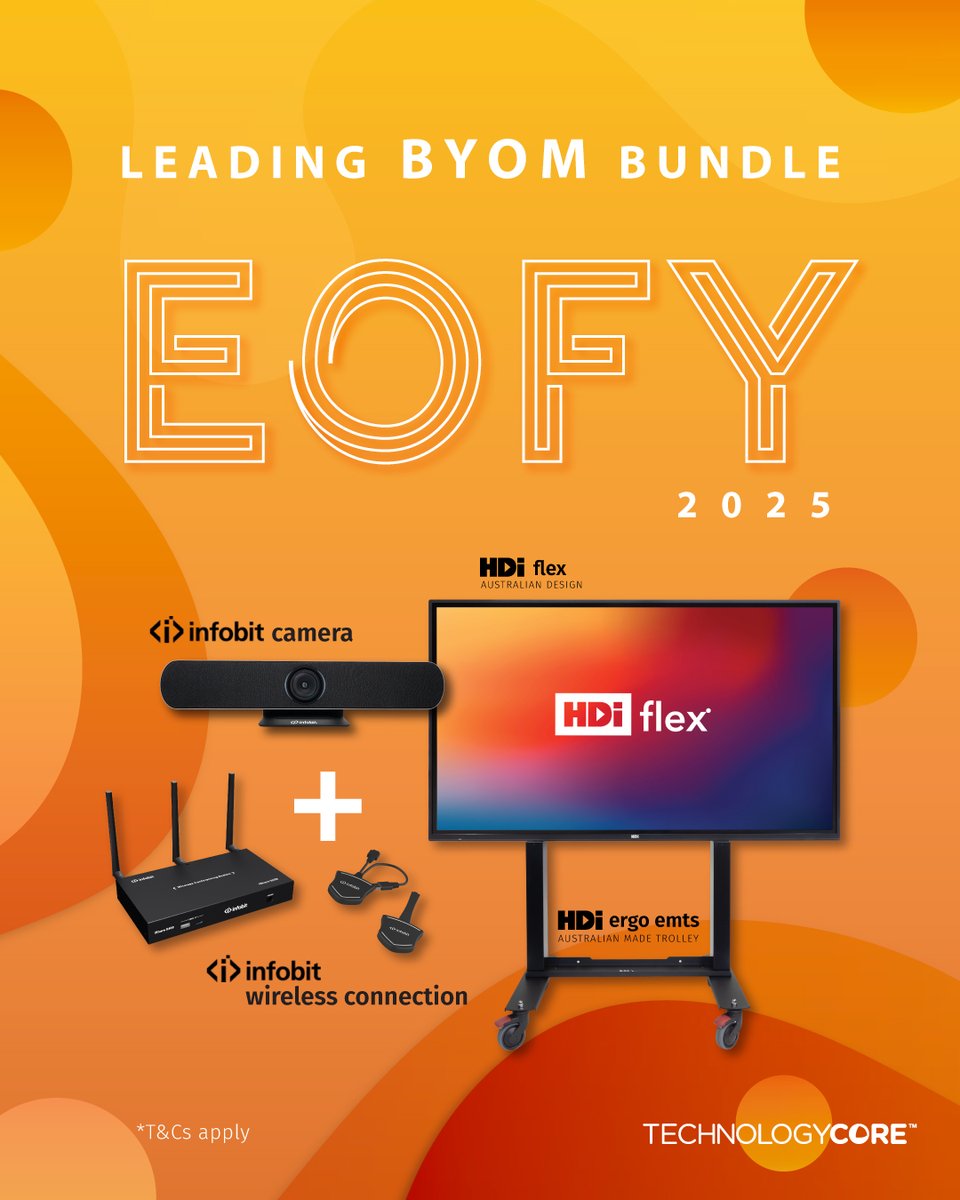 Prepare to level up your meeting with our #EOFY25 Leading BYOM bundle! This bundle is designed to elevate your meeting experiences with top-notch tools and innovative equipment tailored to meet the needs of every business.
Learn more at technologycore.com.au.
#EOFY #EOFY2025