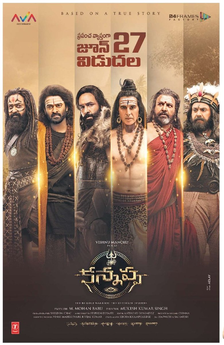H A N U (@hanunews) on Twitter photo ప్రపంచ వ్యాప్తంగా జూన్ 27 న బ్రహ్మాండమైన విడుదల. #Kannappa <a href="/iVishnuManchu/">Vishnu Manchu</a>
World Wide Grand Release on June 27 ప్రపంచ వ్యాప్తంగా జూన్ 27 న బ్రహ్మాండమైన విడుదల. #Kannappa <a href="/iVishnuManchu/">Vishnu Manchu</a>
World Wide Grand Release on June 27