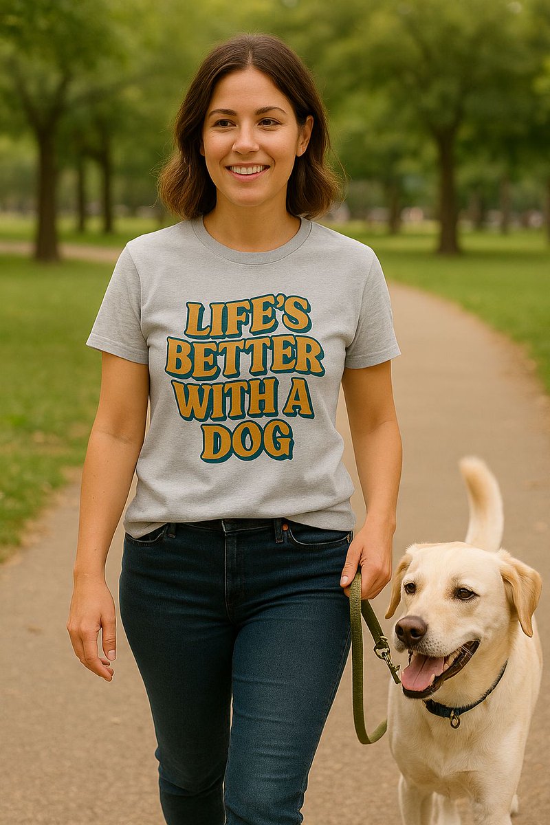 thedrunkonion's tweet image. 😎 Sunshine, smiles, and a sidekick with four paws. 
🔗 bit.ly/3Hfqwno 
#LifeWithADog #UnleashedJoy #DogVibesOnly