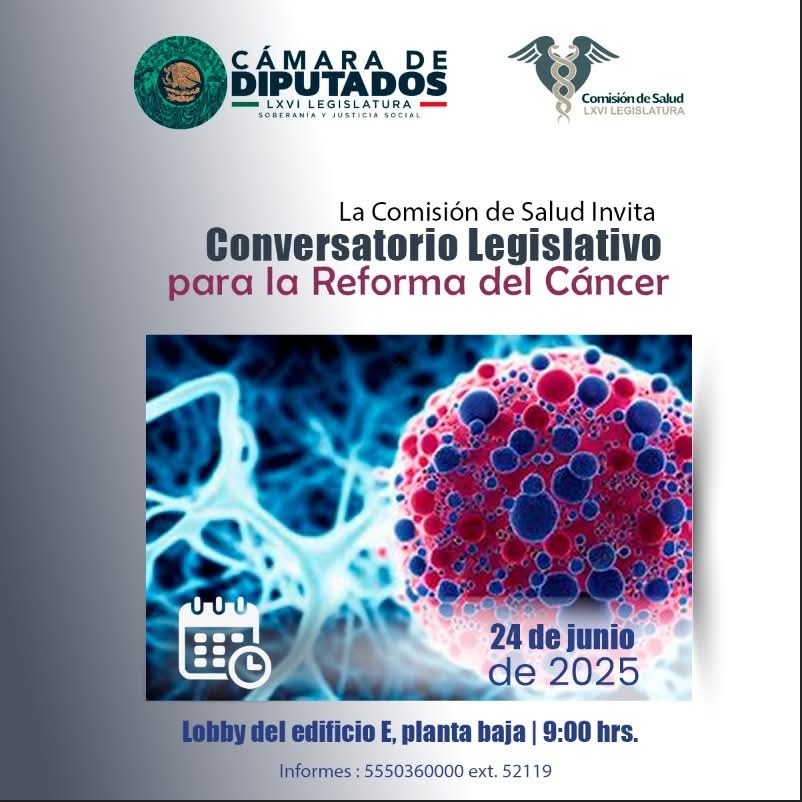 Mañana se discutirá un tema muy relevante para la oncología de México. Acompáñenos!