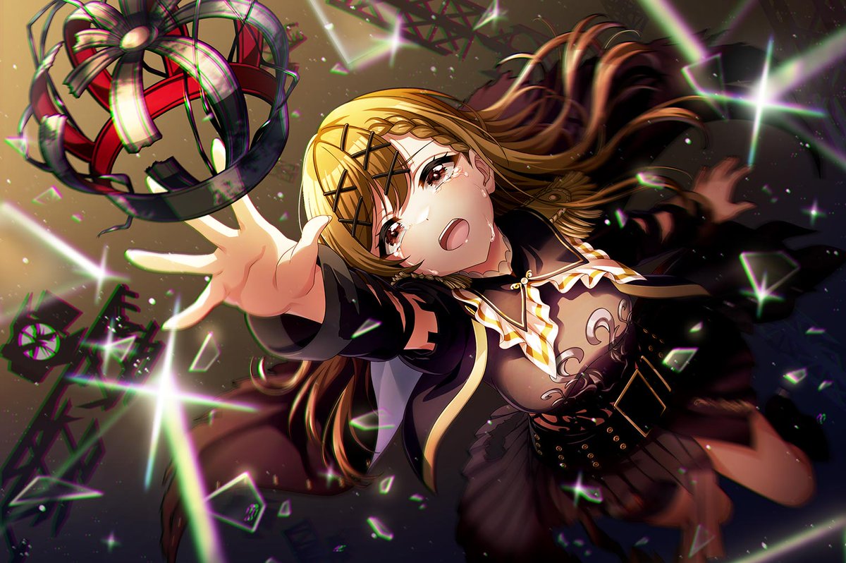 d4dj_updates's tweet image. Peaky P-Key [Reverse] Crown SPs! Reminder that Yuka is free from event